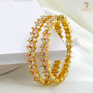 Beautiful CZ Bangles 1231306