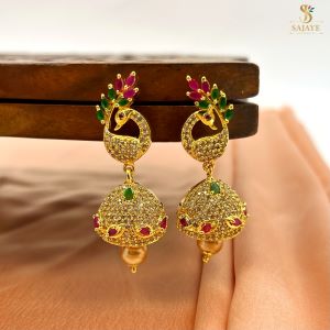 CZ Jhumkas 1231101