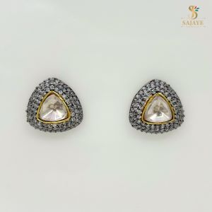 Kundan Stud Earrings 1231298