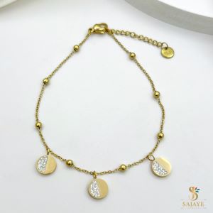 Elegant Gold Plate Bracelet 1231267