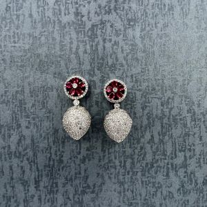 CZ Dangler Earrings 1230015