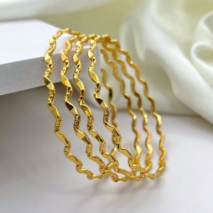 Gold bangles 1540107