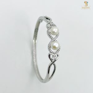 CZ Pearl Bracelet 1231236