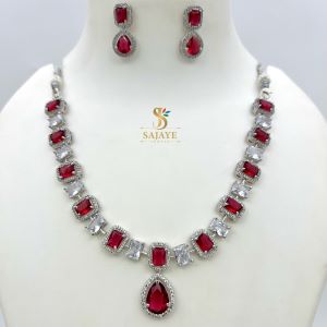 Charming Zircon Necklace 1231201