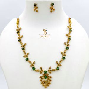 Unique CZ Necklace Set 1231194