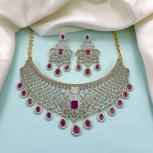 GJ Choker Necklace Set 1540043