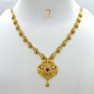 CZ Attractive ShortNecklace 1231156