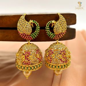 CZ Jhumkas 1231106