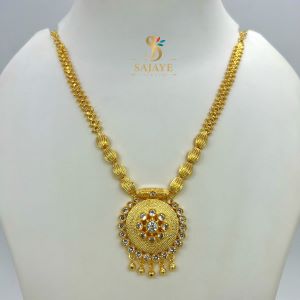 Oval Gold Balls Necklace 1231082