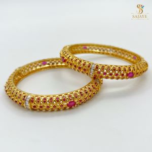 Traditional CZ Bangles 1231163