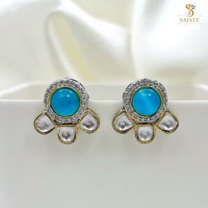 Kundan Stud Earrings 1231299